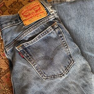 Levi's Light Blue Denim Jeans